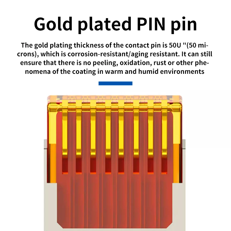 YYTCG 1 szt. Złącze Cat7 RJ45 do sieci RJ 45 zaciskarki Cat8 modułowa głowica kabel Ethernet wtyczka