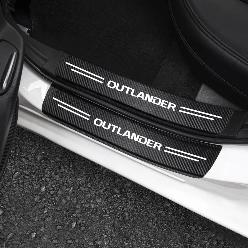 

Anti-scratch Trunk Door Sill Plate Protector for Auto Door Sill Edge Protection For Mitsubishi Outlander Car Accessorie Interior