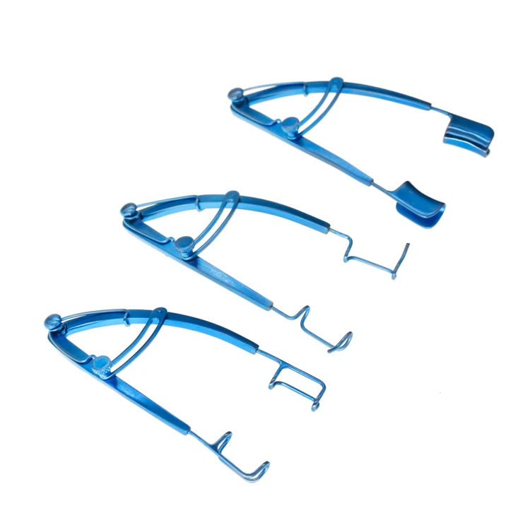 Oftalmologia chiusura fissa apri in acciaio inossidabile assistenza sanitaria apri palpebre in lega di titanio rilevamento tipo di bellezza apri