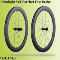 CSC Ultralight bike Carbon Wheelset 700C Center Lock 54T Ratchet 35/38/45/50/58mm deep 28 mm width for Gravel Bicycle wheels UCI