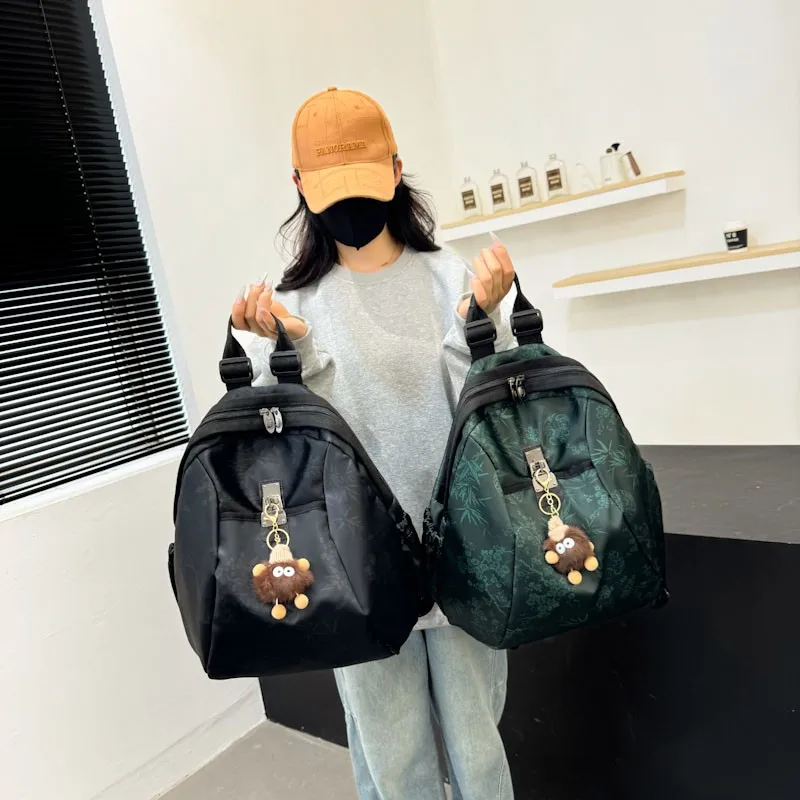 backpack women Oxford print large capacity shell backpack women's travel backpack school bag mochilas mujer designer luxury bag