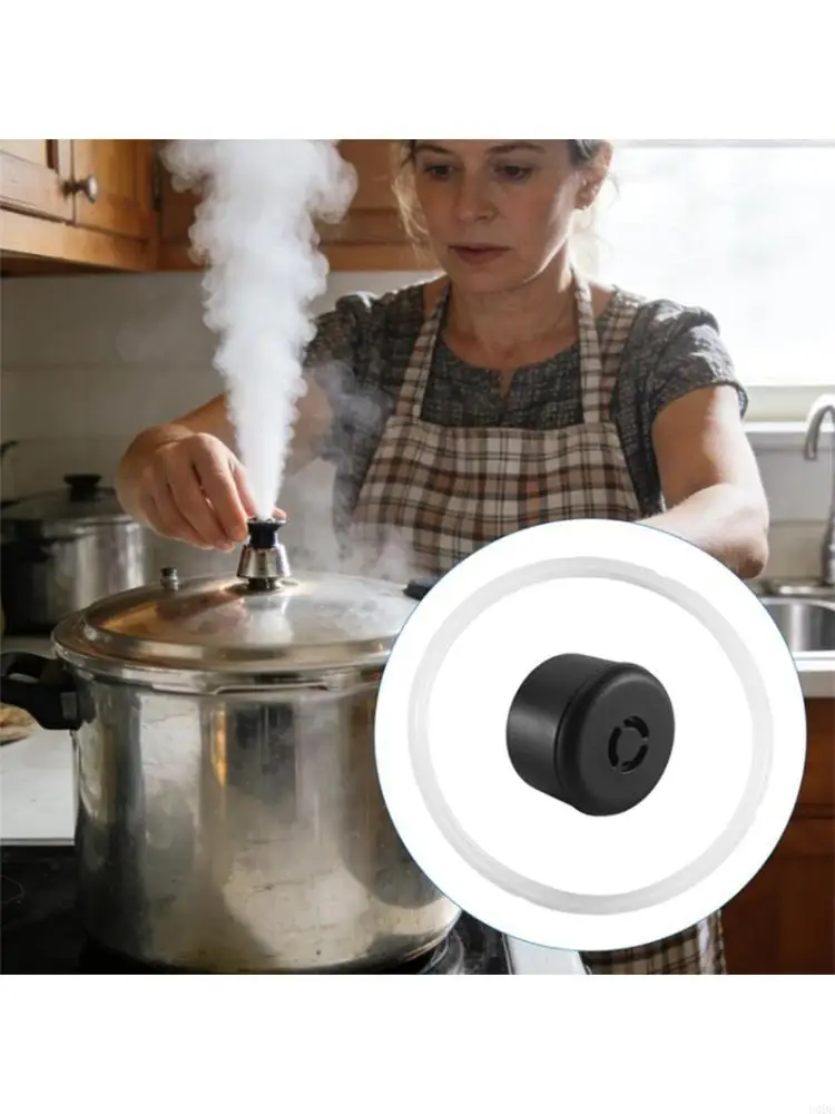   Steam Release Adapter Float Steam Release Handle Pressure Cooker Adapter