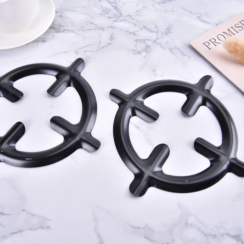 1Pc Iron Gas Stove Cooker Plate Coffee Moka Pot Stand Reducer Ring Holder Durable Coffee Maker Shelf Practical stove Accessories