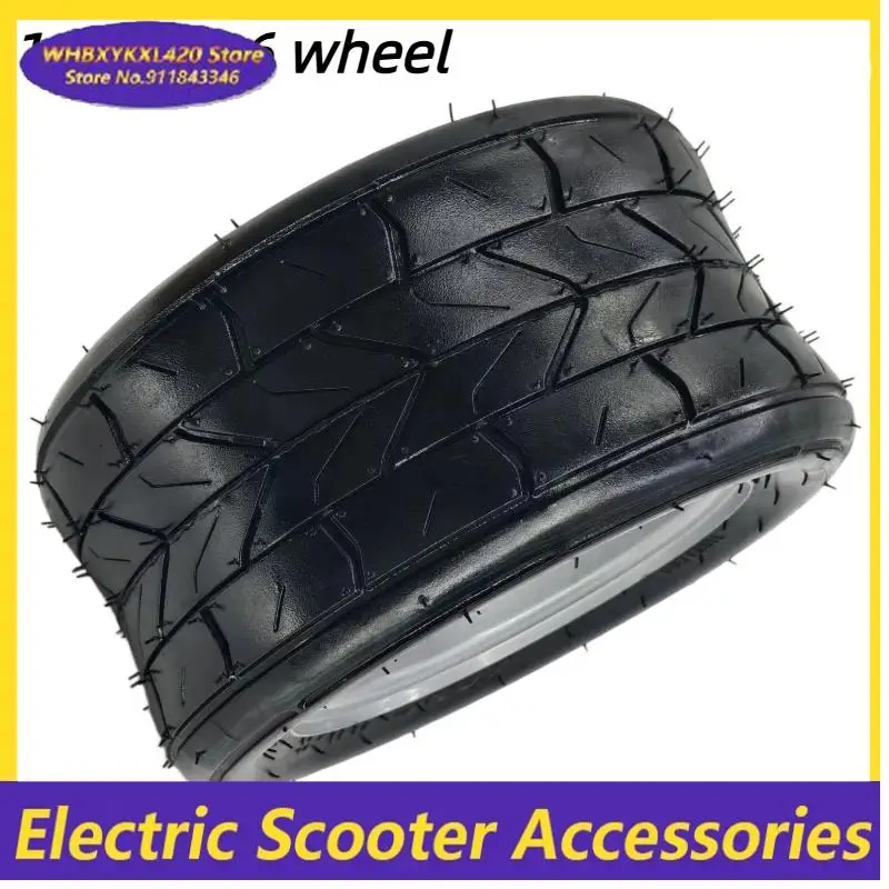 

Electric FOR Harley tires 10x6.00-6 with 3-hole wheel hub modified kart cart ATV tire accessories