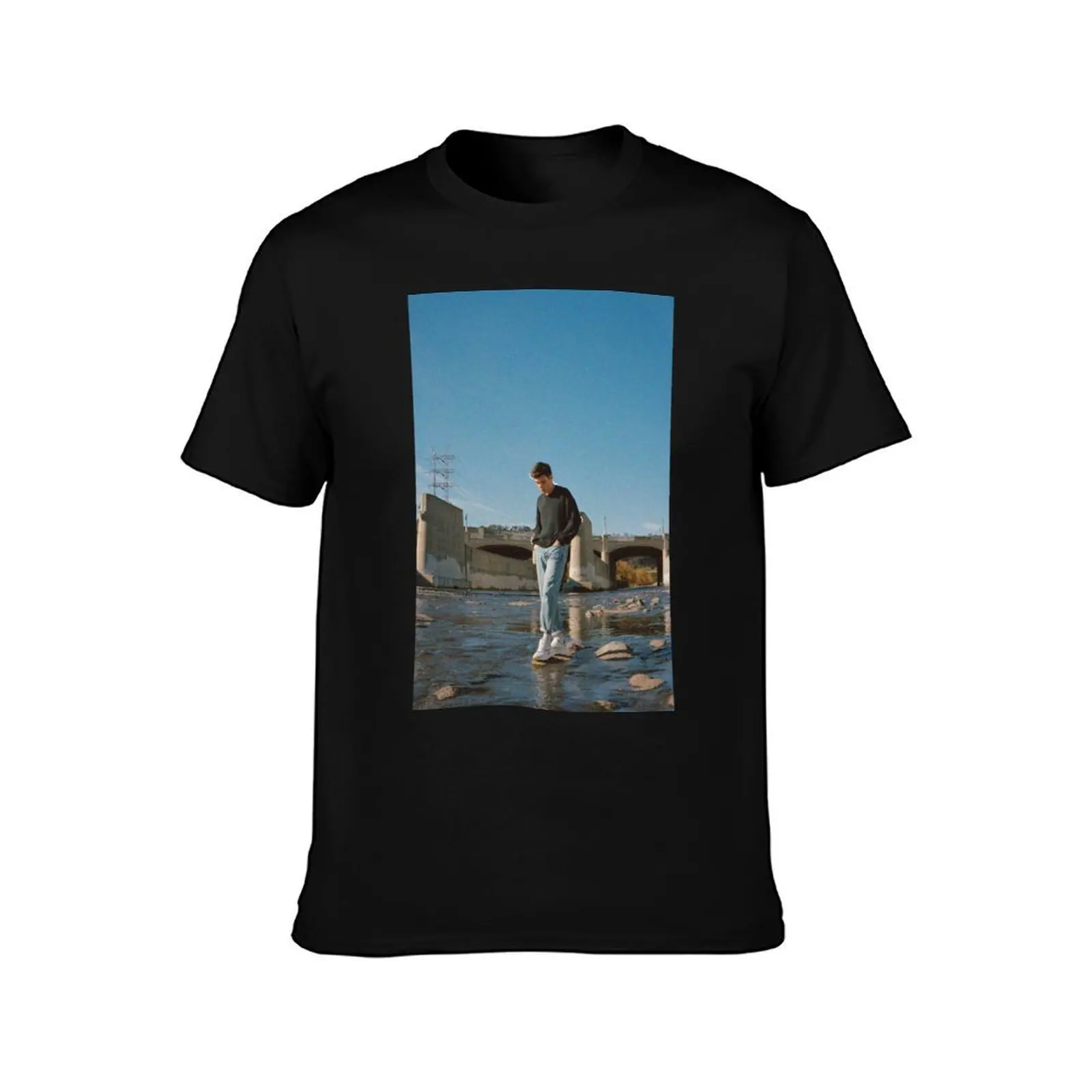 Nick Robinson T-Shirt Summer Casual Cotton Tee Oversized Streetwear Tops Vintage Graphic Print Loose Fit Short Sleeve