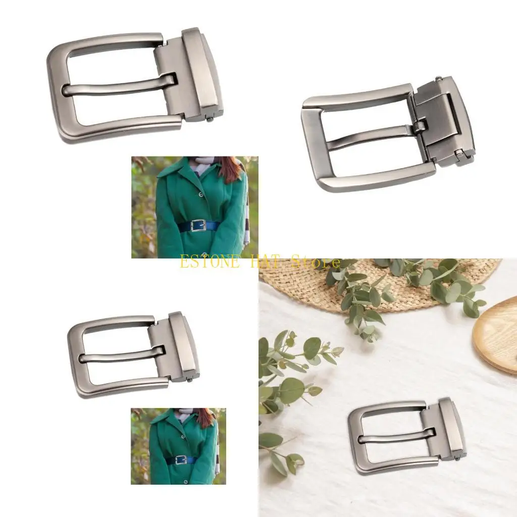 49MF Vintage Hipsters Belt Buckle Metal Belt Buckle Western Fashionable Buckle Replacement for Casual and Party Wear