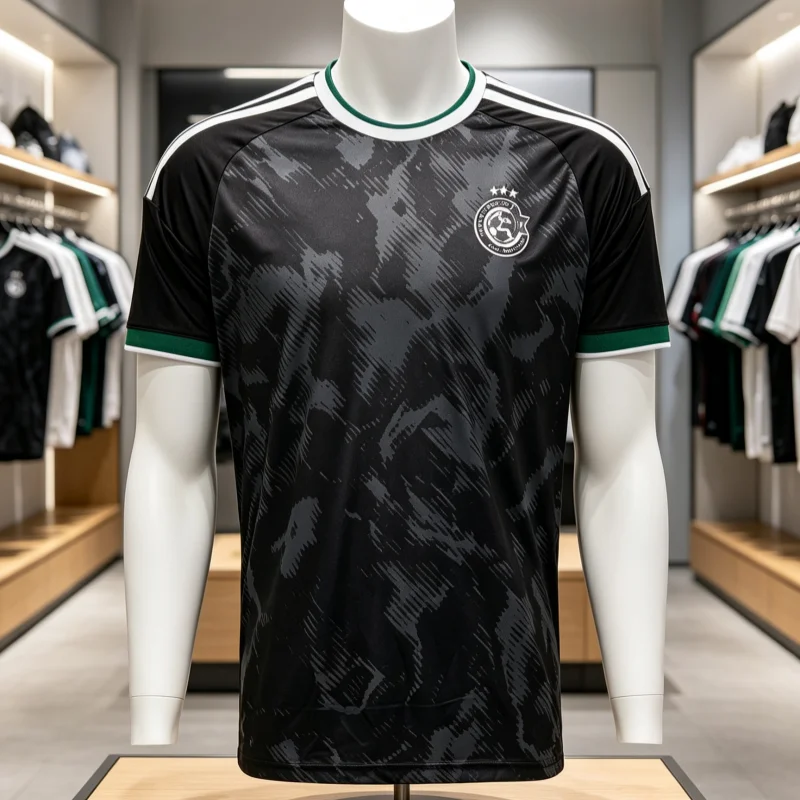 26-27 New Haifa Maccabi Niche Fan Customized Casual Sports Fast Drying Breathable 3D Printed Tee for Family and Children's Wear