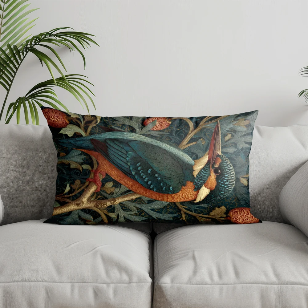 Home Decor Colorful Abstract Geometric Pillow Suitable For Sofa Bedroom Car Pillow Cover Cushion Rectangular Back Cushion view 2