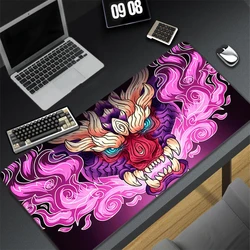 Monster Hunter Mouse Pad Gamer Mousepad Company Keyboard Mat Mause Gamer PC Cabinet Desk Table Pad Gaming Laptop Large Deskmat