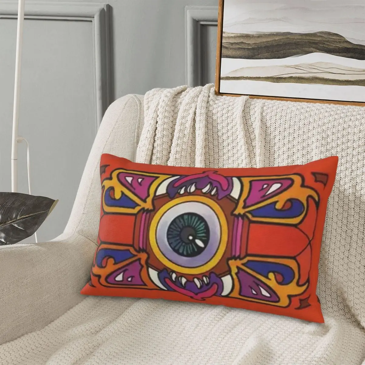 Funda de almohada rectangular Trap Door Masters Of The Universe, funda de cojín decorativa para dormitorio, cama, almohada cómoda para el hogar