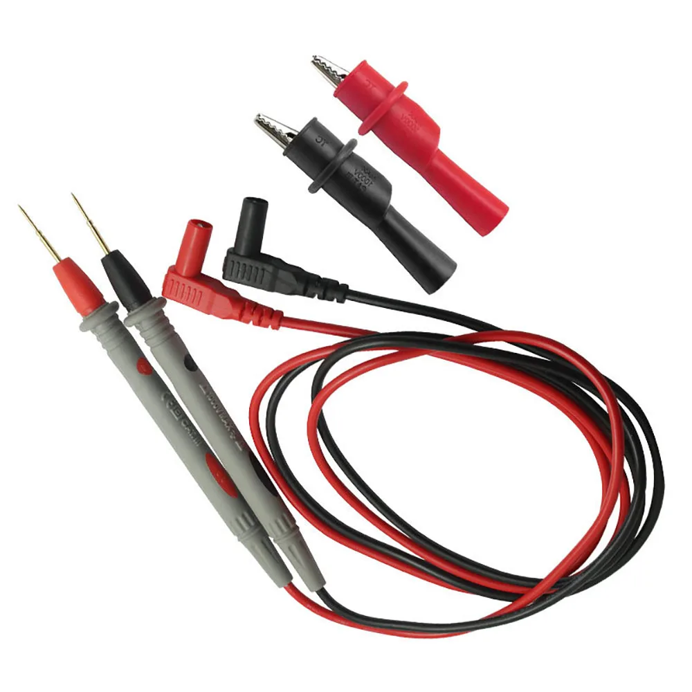 1 pair of universal meter probes 1000V 10A 20A  multimeter test leadsprobes wires pens cables multimeter tester