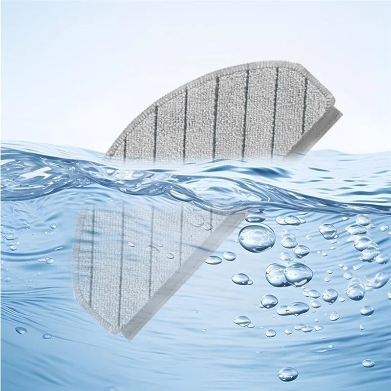 

ABZA-Replacement Mop Bracket Kit Forecovacs DEEBOT N20/N20+ Robot Vacuum Cleaner Microfiber Pads Efficient Floor Cleaning