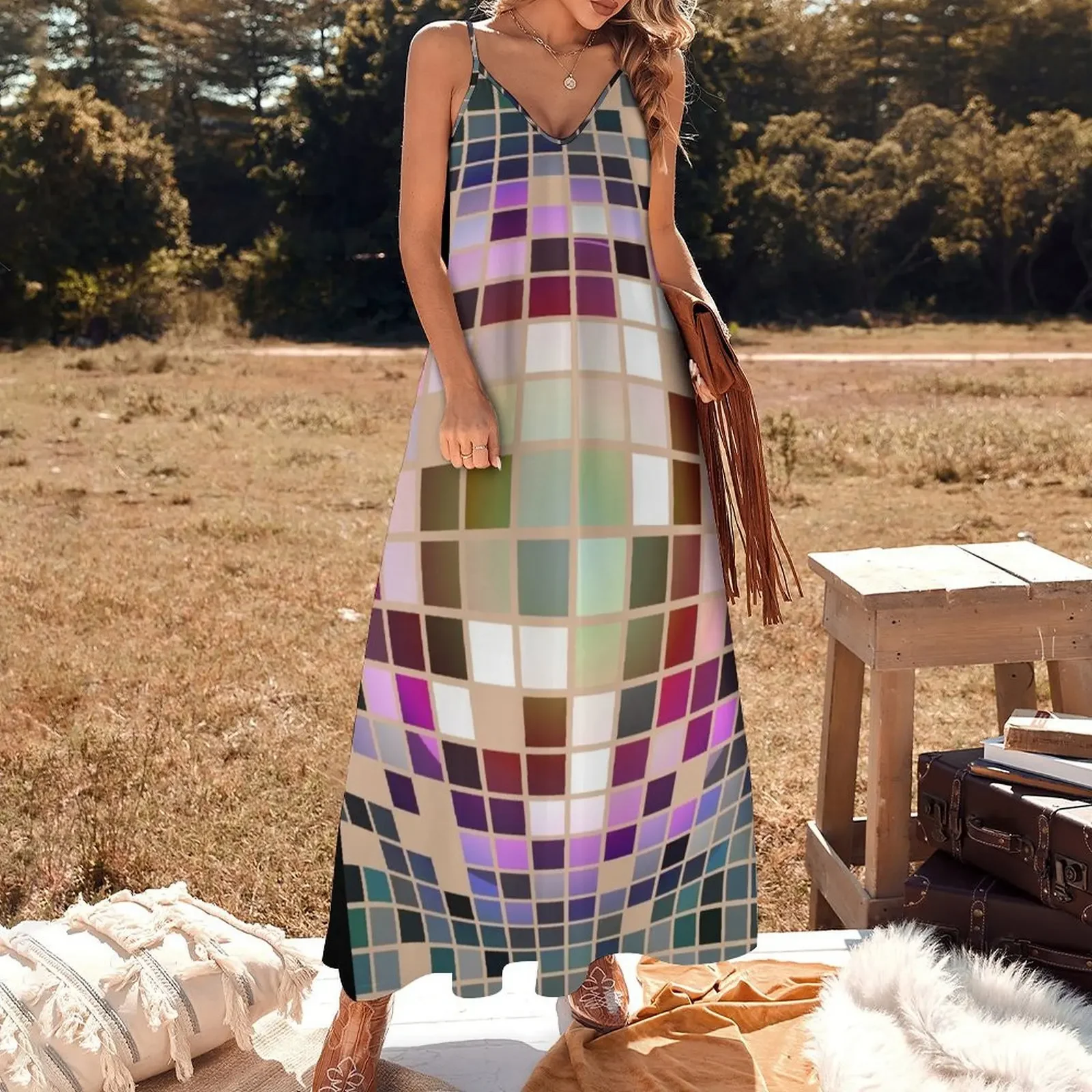 Victor Vasarely Homage 77 Sleeveless Dress Dresses for wedding party cute dress Elegant gowns dresses for women 2025