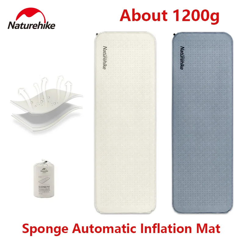 Naturehike Automatic Inflatable Mattress Camping  Self Inflating Mat Single Sleeping Pad Portable For Hiking Trekking Mat