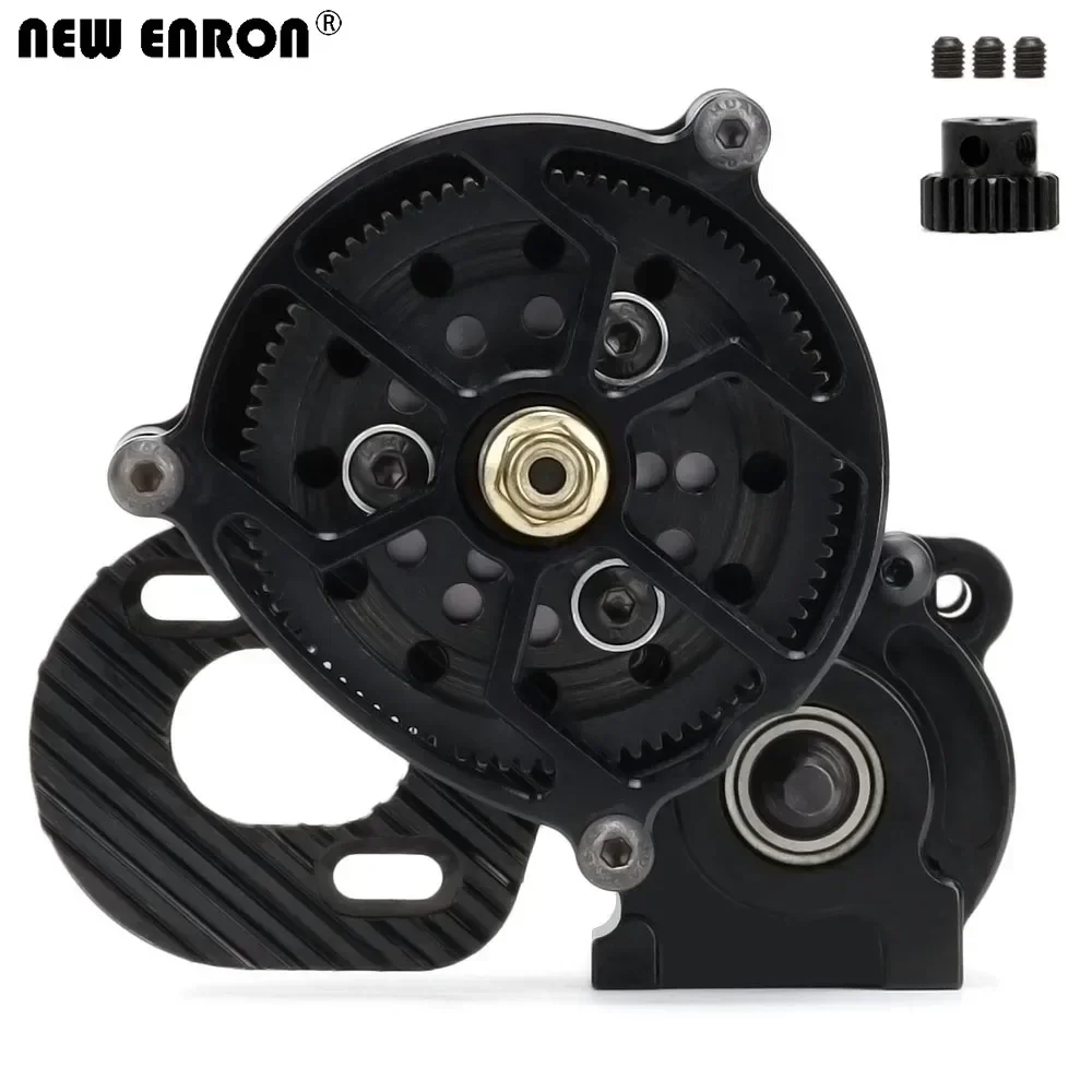 Aluminium Alloy CNC Transmission Case Center Gearbox for RC Car 1/10 Axial Wraith 90018 90045 90056