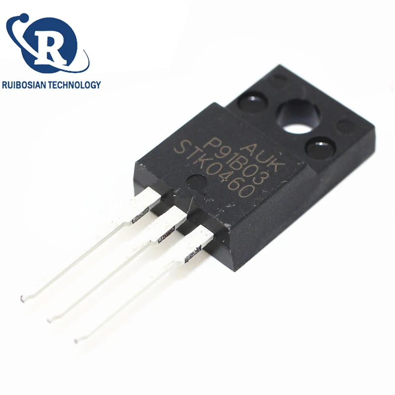 10PCS STK0460 K0460F TO-220F N-channel 4A 600V authentic IC