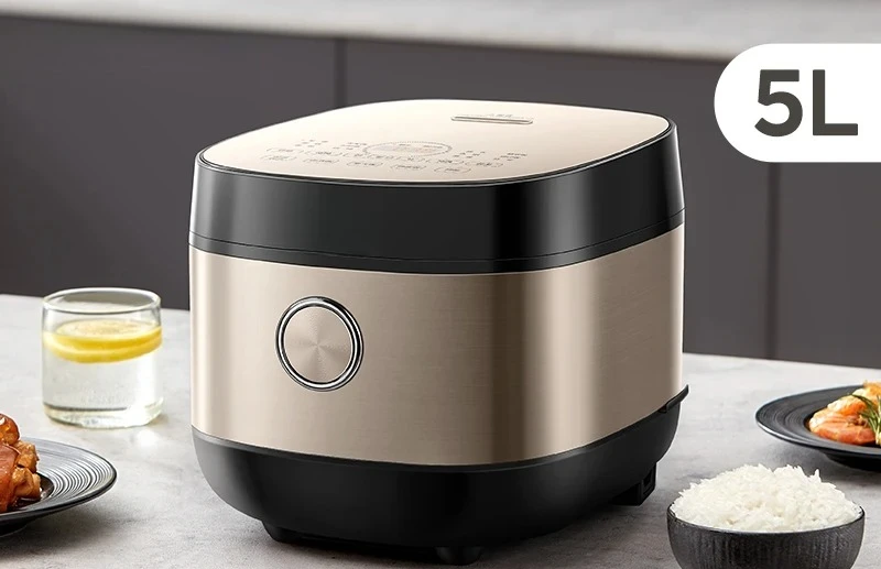 Rice Cooker Non-Stick Anti-Bacterial Inner Pot for 4-10 People Large