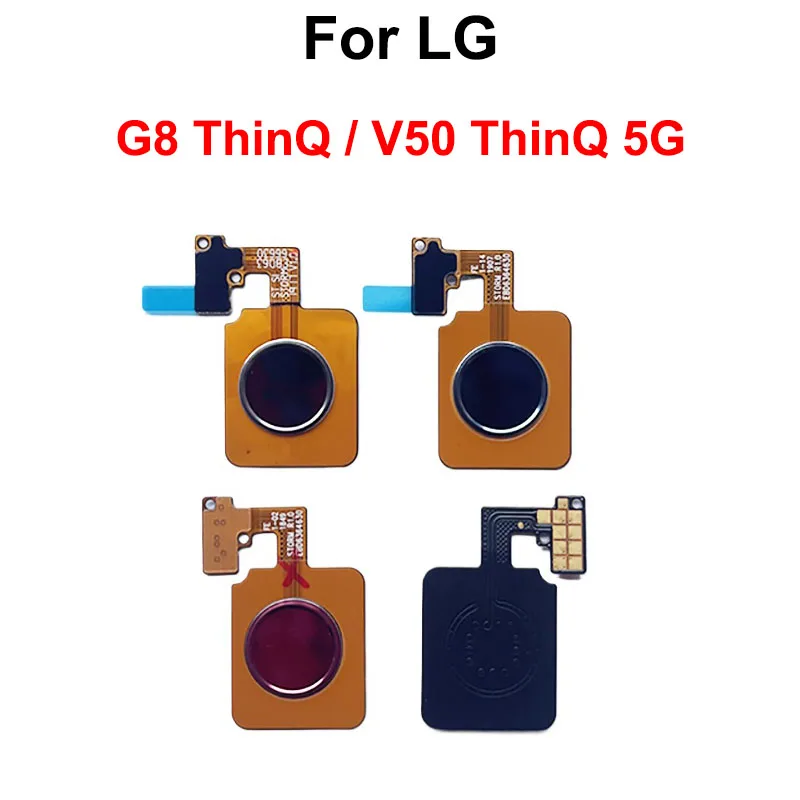 

Gefenis Home Power Button Fingerprint Sensor Flex Cable For LG G8 ThinQ / V50 ThinQ 5G