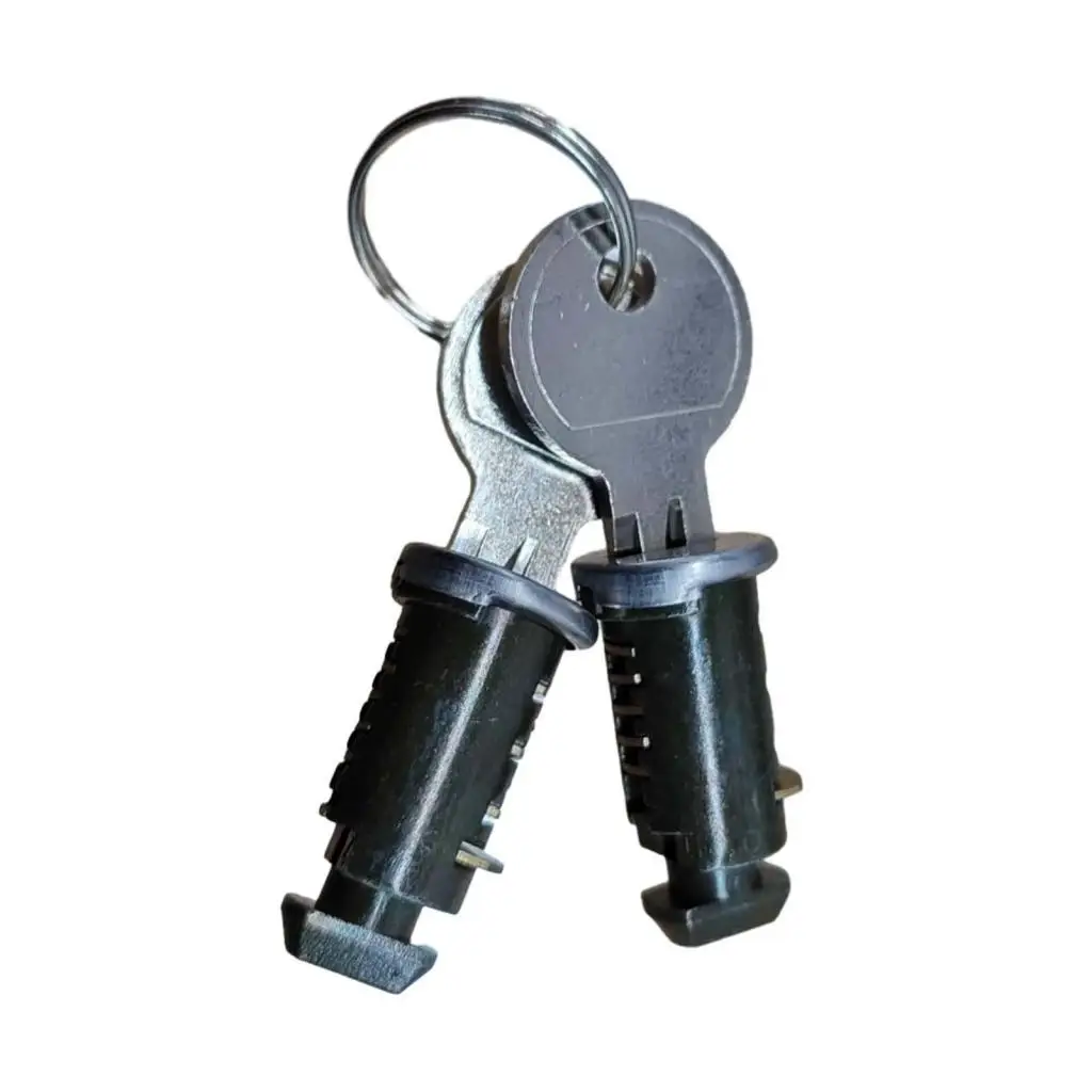 Cross Bars Locks and Keys Accessory Parts Lock Cores Roof Rack Locks for Car Rack Vehicles SUV Roof Racks Crossbar System