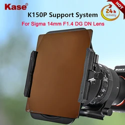 KASE K150P Magnetic 150mm Square Filter Holder Bracket For Sigma 14mm F1.4 DG DN Lens filter set MCUV / CPL / ND Filter