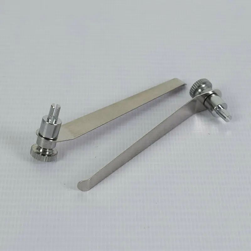 Microscope Metal Specimen Press Clips Metal Slide Fixing Clamp Mount on Stereo Microscope Stage for Biological Sample Observati