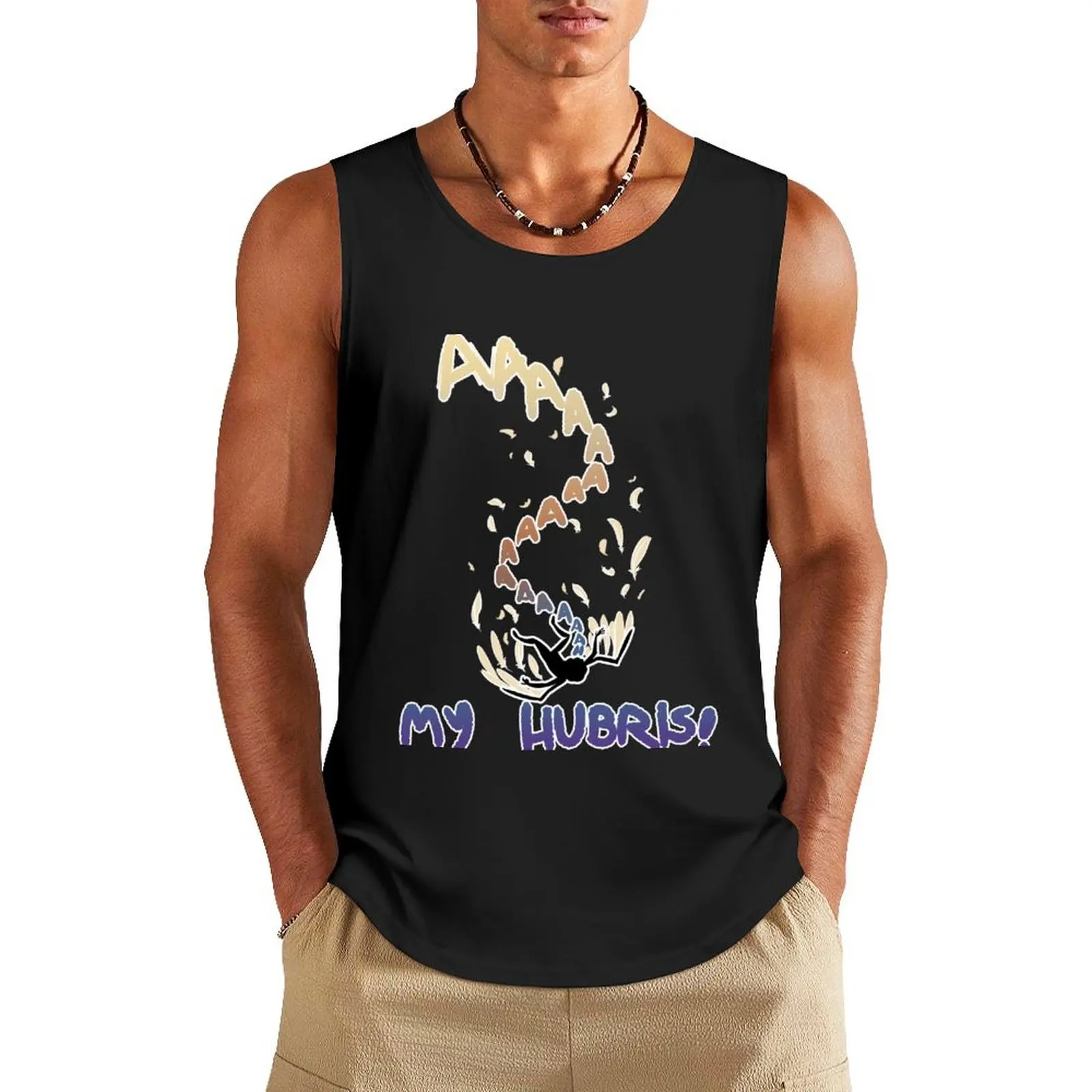 

My Hubris! Tank Top sleeveless shirt man gym anime t-shirts basketball gym clothes man fitness