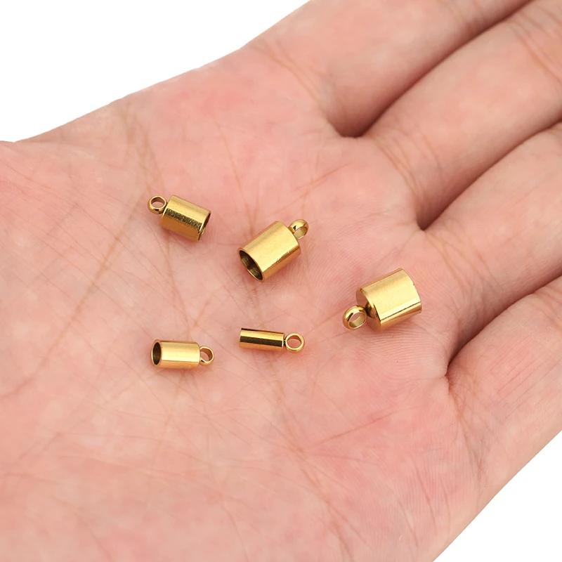 

20 шт. 2 3 4 5 6 мм застежки для ожерелья из нержавеющей стали крючки PVD никогда не выцветают конец браслетов разъемы для изготовления ювелирных изделий