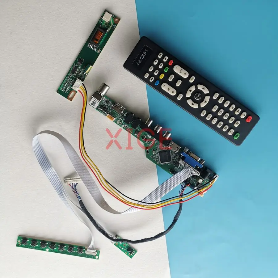 

Screen Drive Controller Board Fit LP141E2 LTN141P4 LTN141P2 HT14P12 1400*1050 1CCFL 1400x1050 30Pin LVDS USB+AV+VGA+HDMI Kit DIY