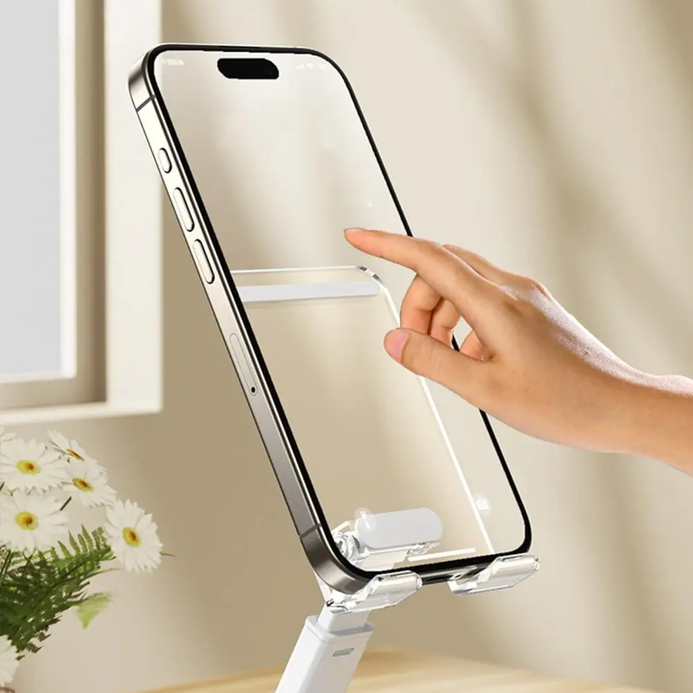 Mobile Phone Stand 360-degree Rotating Mobile Phone Holder with High Stability Lightweight Portable Stand for Desktop for Easy