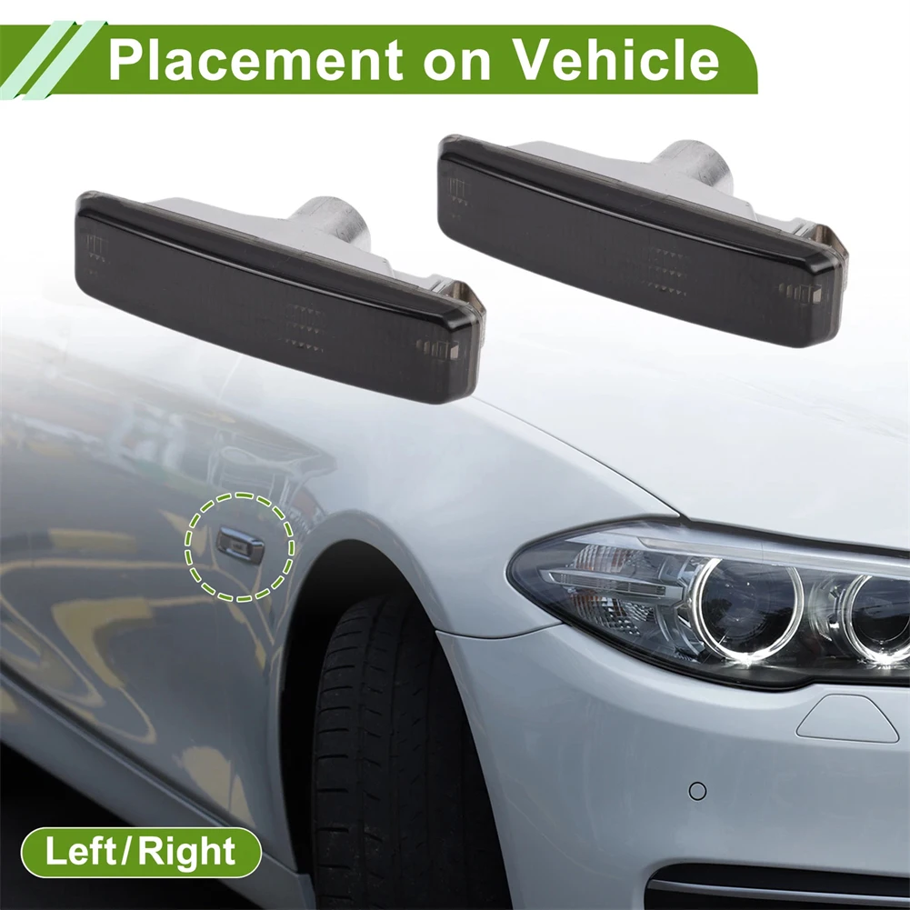 Fender Marker Shell As Picture Shown Side Marker Light Cover Plastic Material OEM 63148360589 Factory Specification