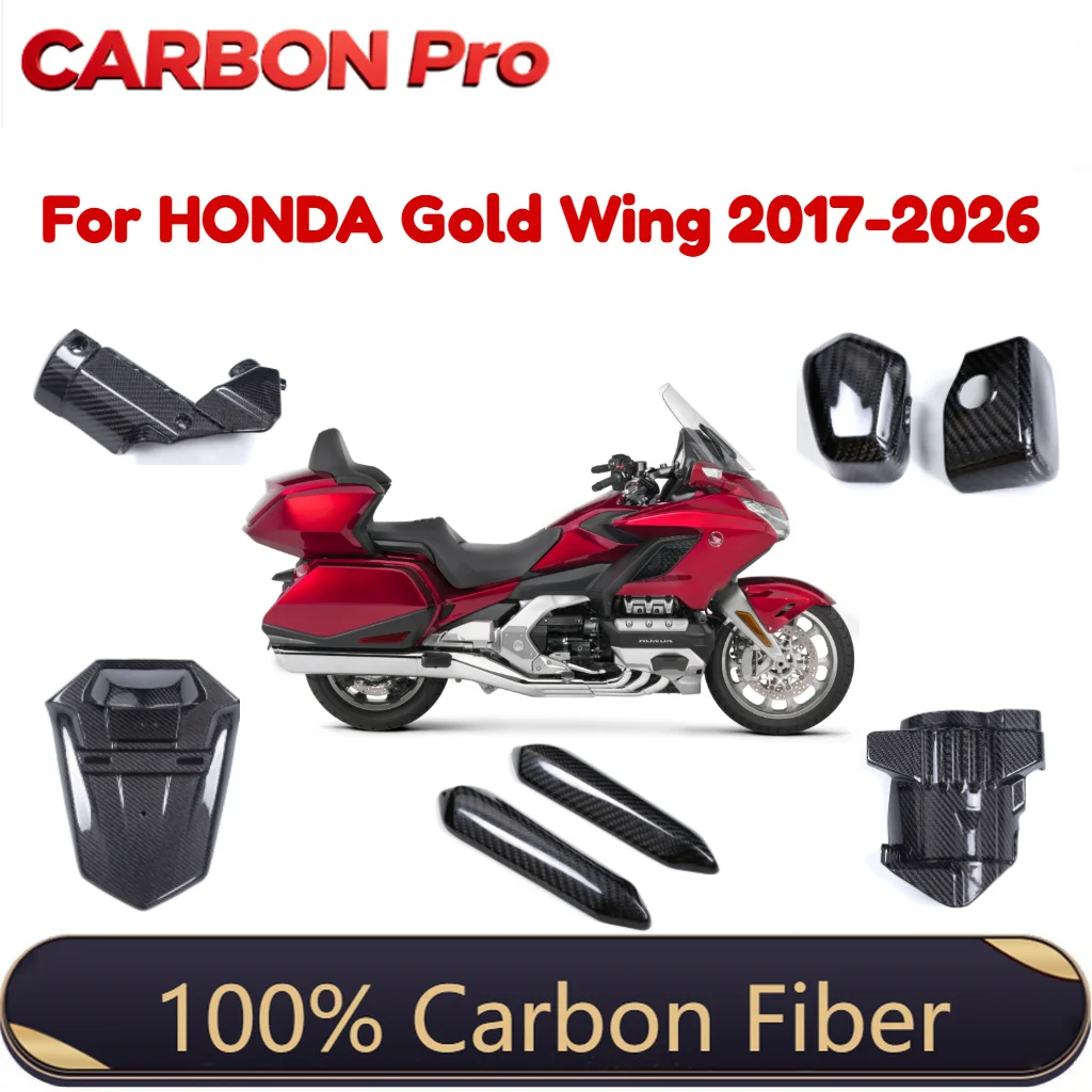 For HONDA Gold Wing Touring 2017 2018 2019 2020 2021 2022 2023 100% Dry Carbon Fiber Motorcycle Full Fairing Kits