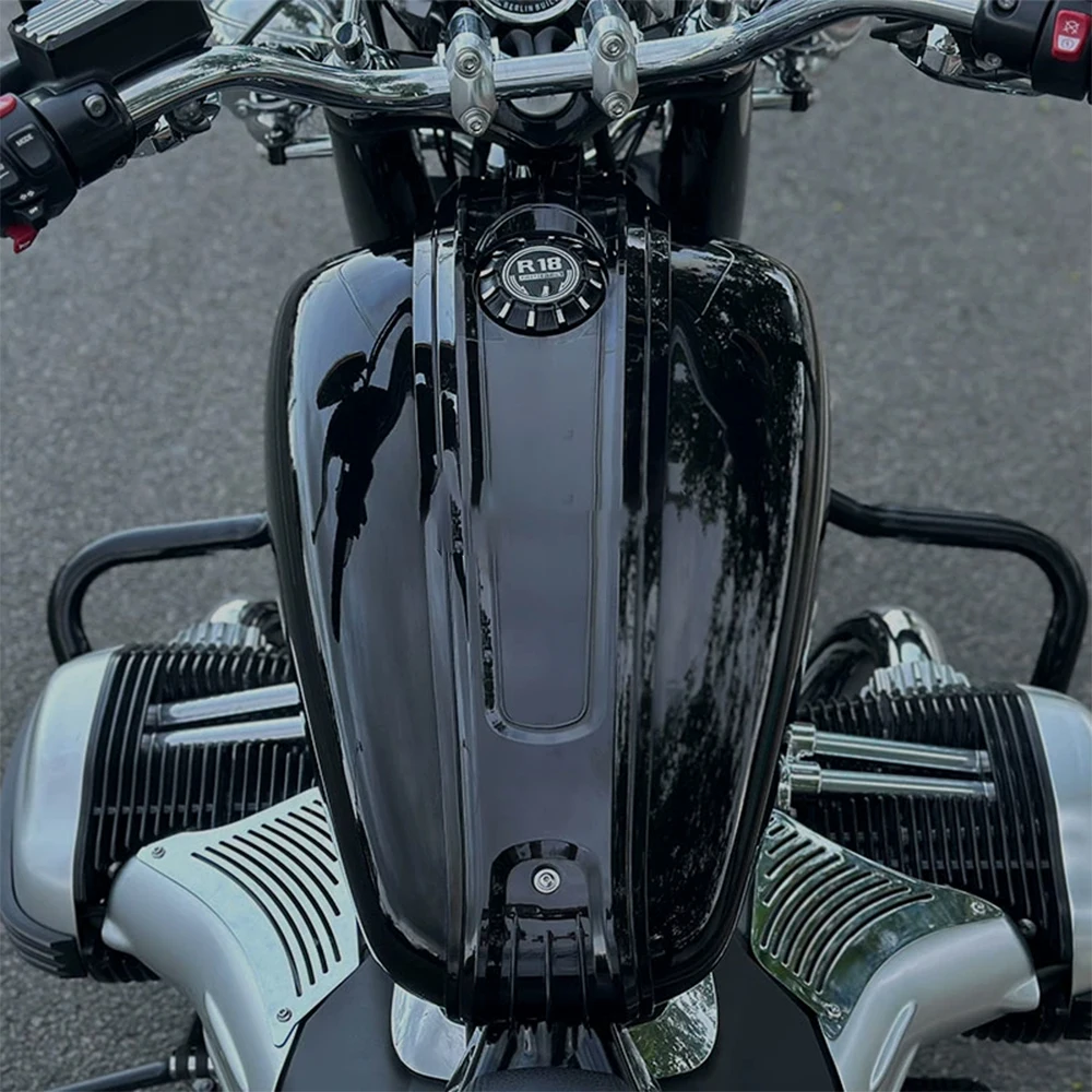 Garniture de réservoir de carburant pour Console de réservoir de moto, couvercle de Protection, boîtier de panneau central adapté à la BMW R18 Classic R 18 100 ans 2020 – 2025