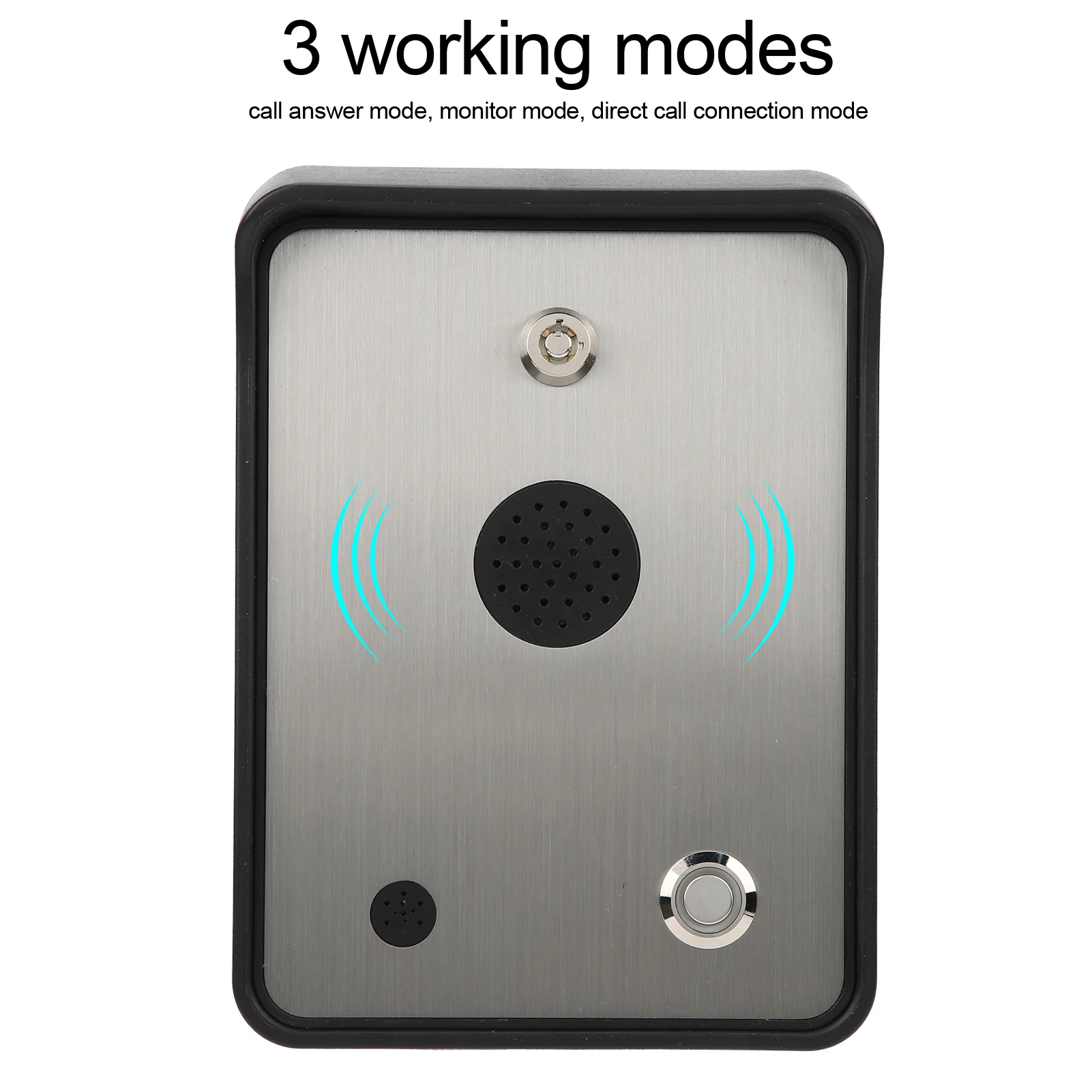 

Emergency Calling Point Power Off Alarm GSM‑HELP Handfree Audio Intercom Alarm Emergency Calling Point Access Control