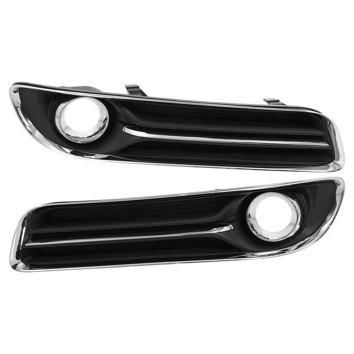 

1Pair Front Bumper Fog Light Cover Chrome 68127946AB 68127947AB for Chrysler 300 2011-2014 Fog Lamp Bezel