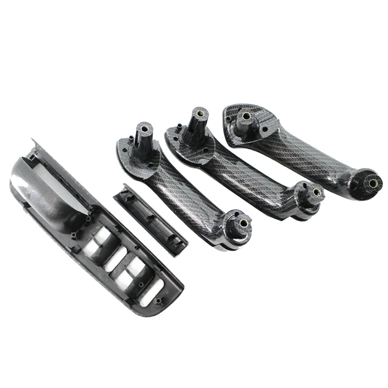 مقبض الباب الداخلي مسند الذراع مقبض الباب اكسسوارات السيارات لشركة فولكس فاجن بورا جولف 4 MK4 ل جيتا 1999-2004 جولف 4 Mk4 2004-N25R #2