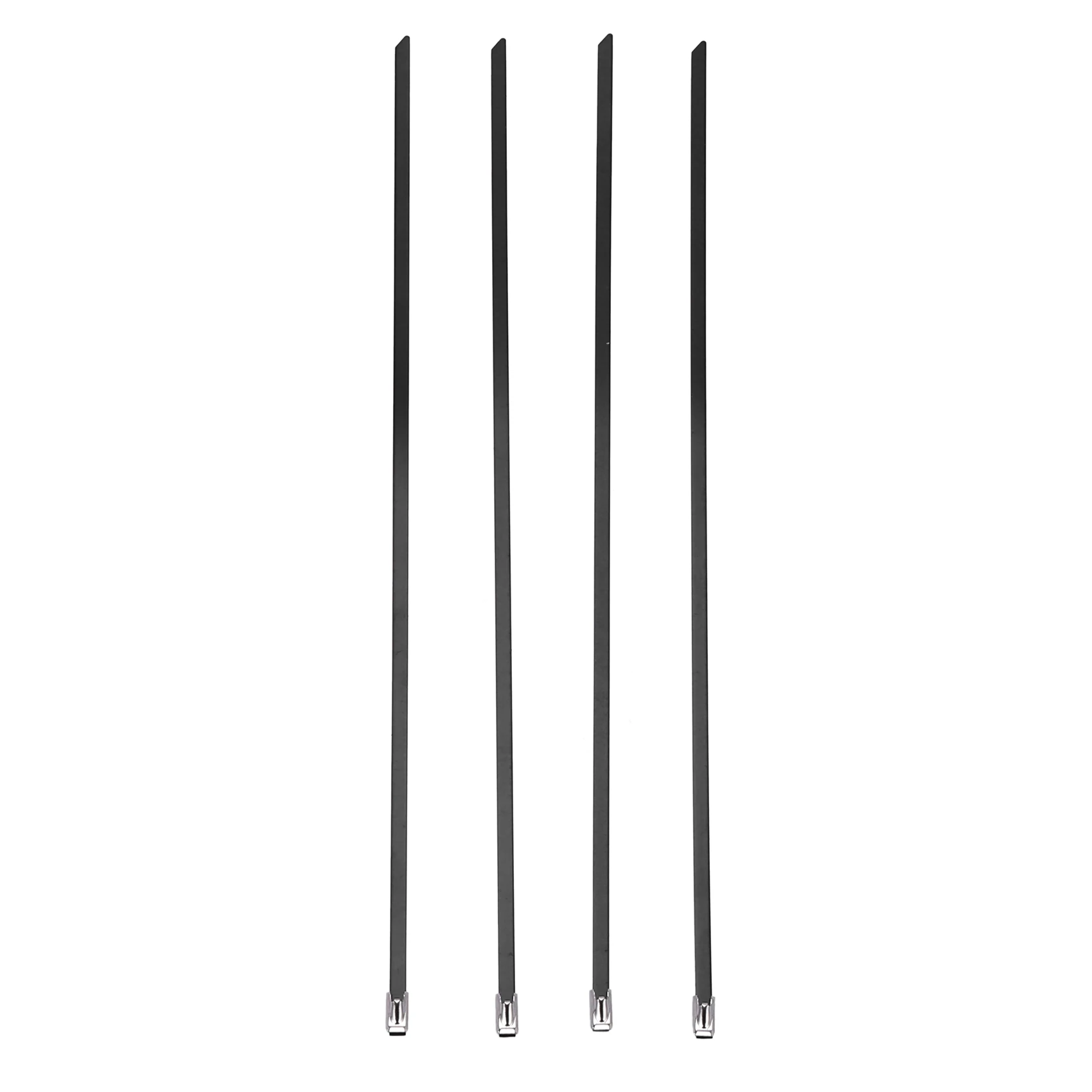 

A64K 300Pcs/Lot,4.6Mmx300mm Pvc Plastic Coated Ss304 Stainless Steel Cable Tie