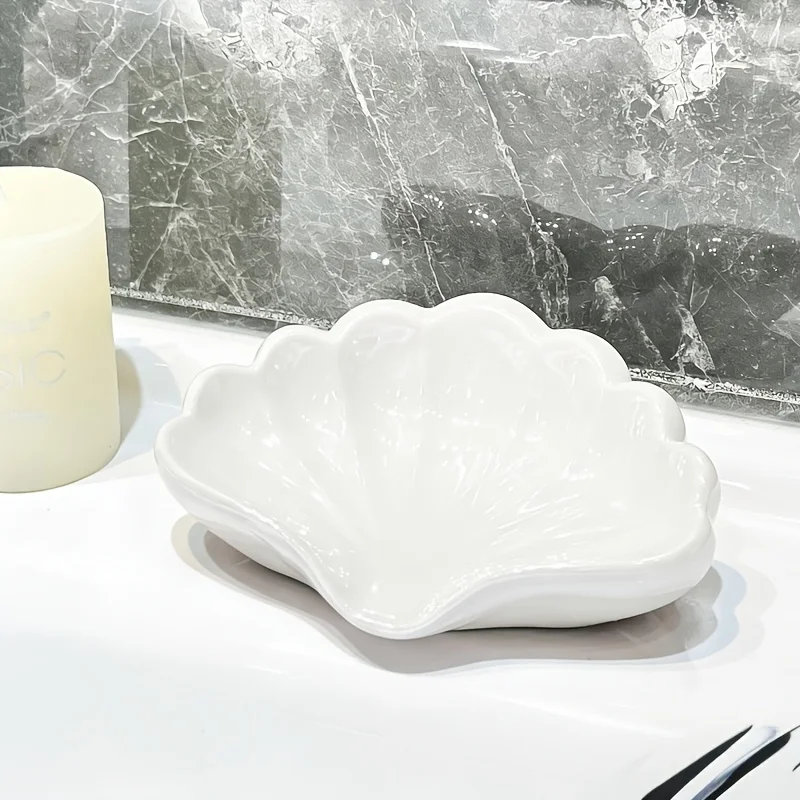 Seifenablage für Badezimmer, Luxuriöse Seifenhalterung mit Abfluss, Badezimmer-Accessoires – Detail 3
