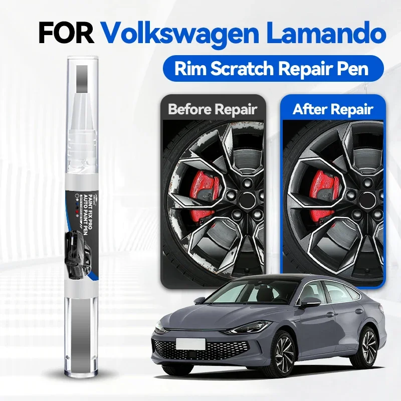 

Карандаш для ремонта царапин и чернил для автомобильной краски Volkswagen Lamando 1996-2026, инструменты для детейлинга, черная аэрозольная краска для автомобилей