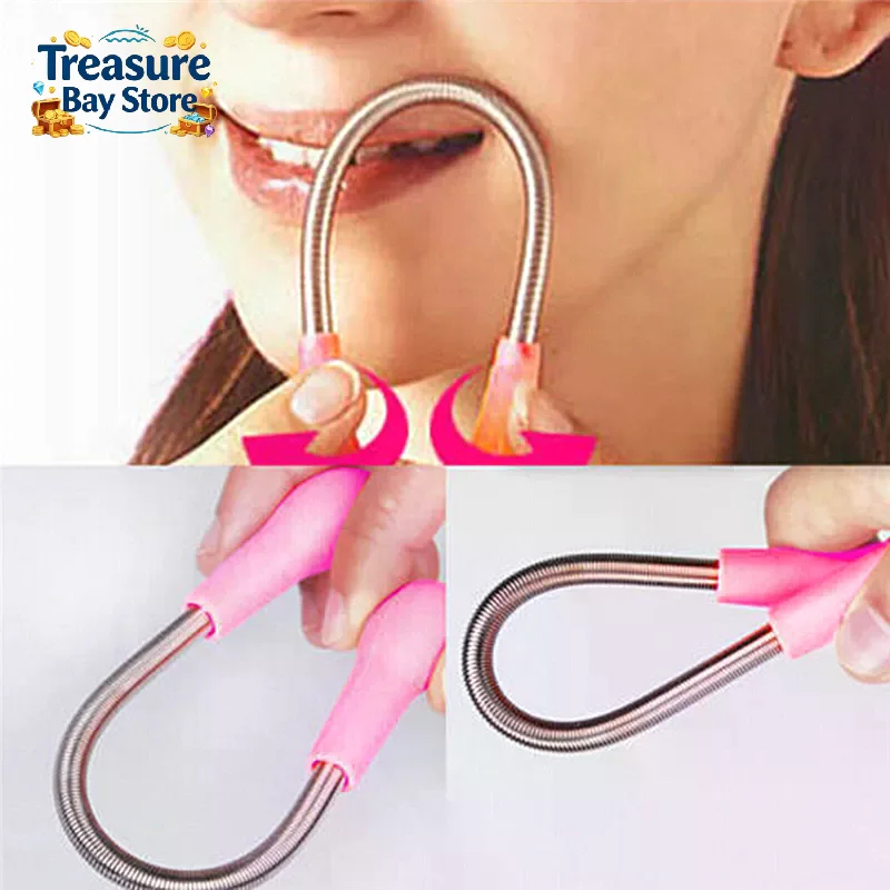 1/2Pcs Ushape Epilator Epistick Facial Hair Removal Device Micro Spring Removal Epicare