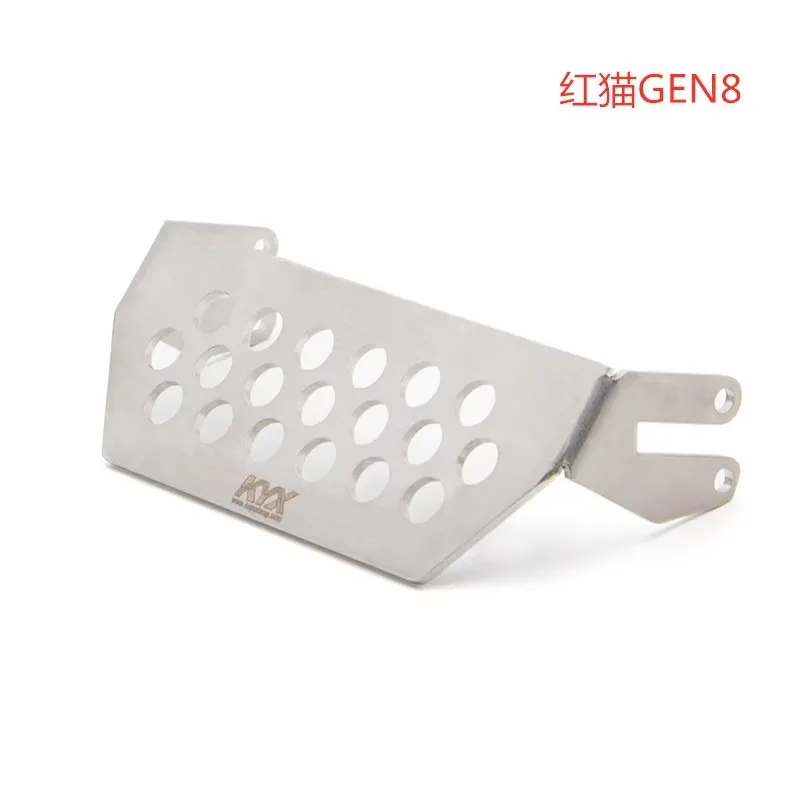 

Stainless steel chassis front guard for Redcat GEN8