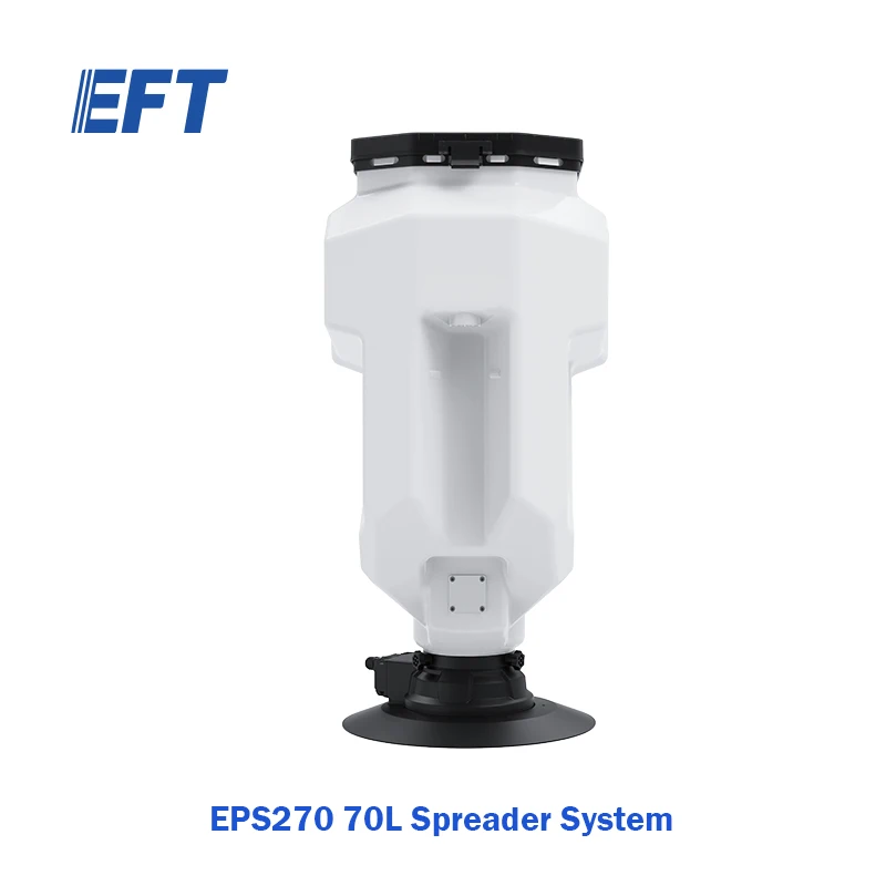 ใหม่ EFT EPS270 ระบบการแพร่กระจายปุ๋ย Spreader Granular Seeder อุปกรณ์สําหรับการพ่นการเกษตร UAV