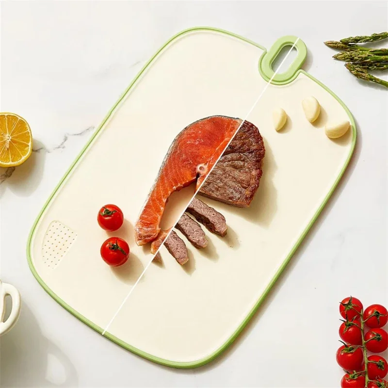 Anti Mold And Antibacterial Household Kitchen Specific Vegetable And Fruit Cutting Plastic Cutting Board 3-Piece Set