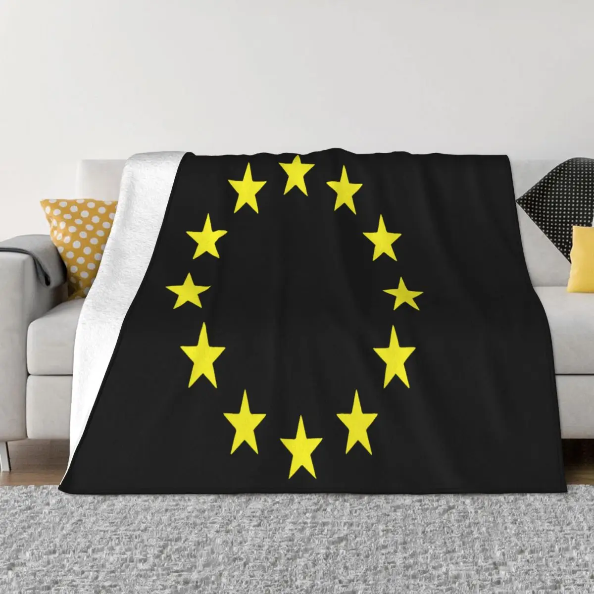 European Union Flag Stop Brexit Referendum Again Top Remain In Eu Unisex Throw Blanket