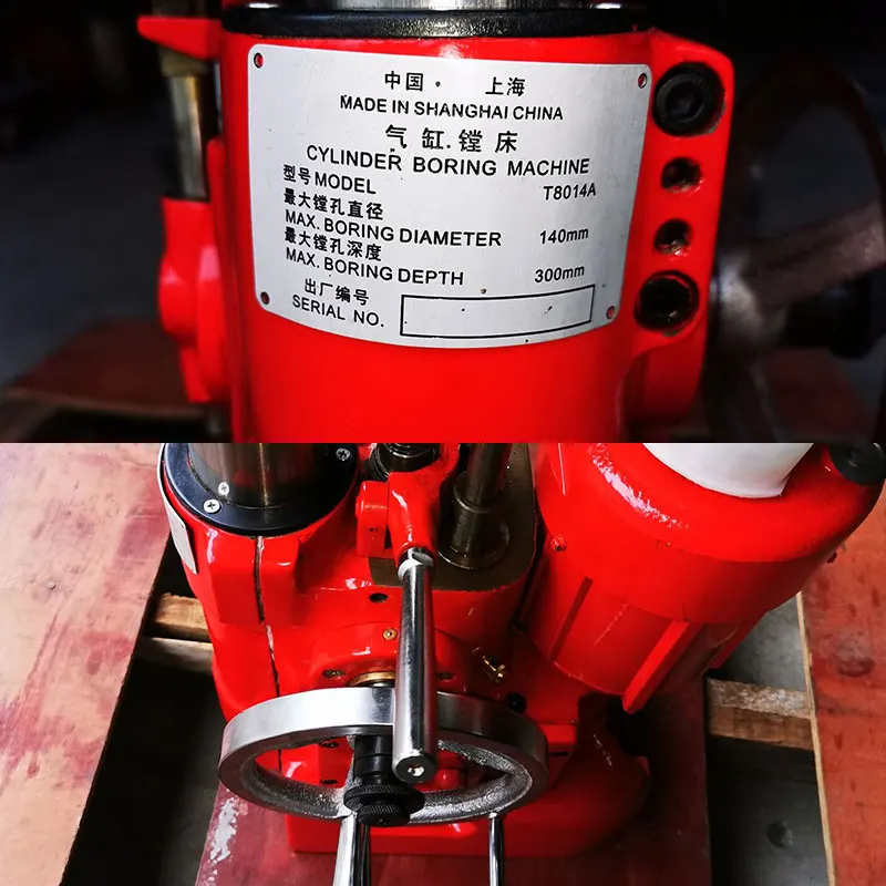 T8014A Car Engine Cylinder Boring Conversion Portable Boring Machine Cylinder Boring Machine Deep Hole Workpiece