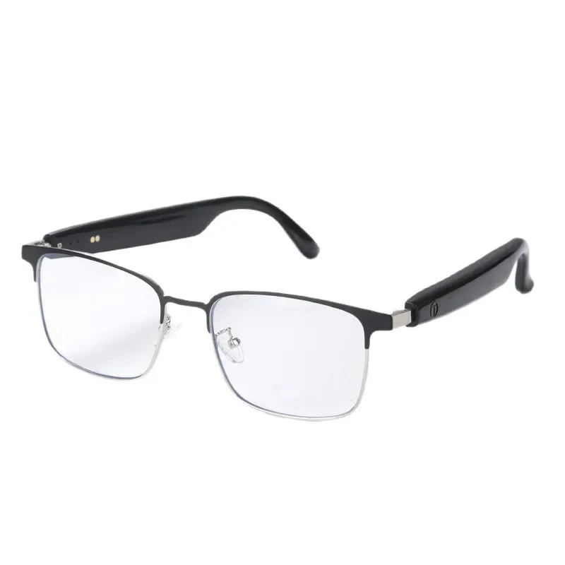 AI Translation Smart Bluetooth Glasses Wireless Audio Music Call Hands Free Light Sensitive Photochromic Sunglasses For Men