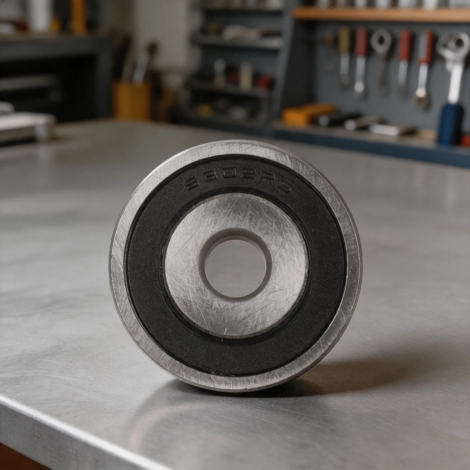Ball Bearing 6302 10x10.2x42x13mm Double Sealed Deep Groove Type Made from Bearing Steel for High Applications