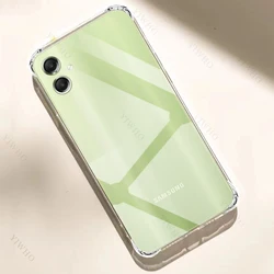 Clear Phone Case for Samsung Galaxy A05 SM-A055F TPU Thickened Transparent Case for Sansung A 05 Shockproof Anti-scratch Covers