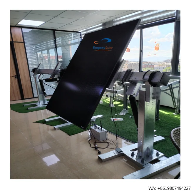 Single Axis Automatic Solar Tracking System Solar Panel Mounting Bracket Follow Sun