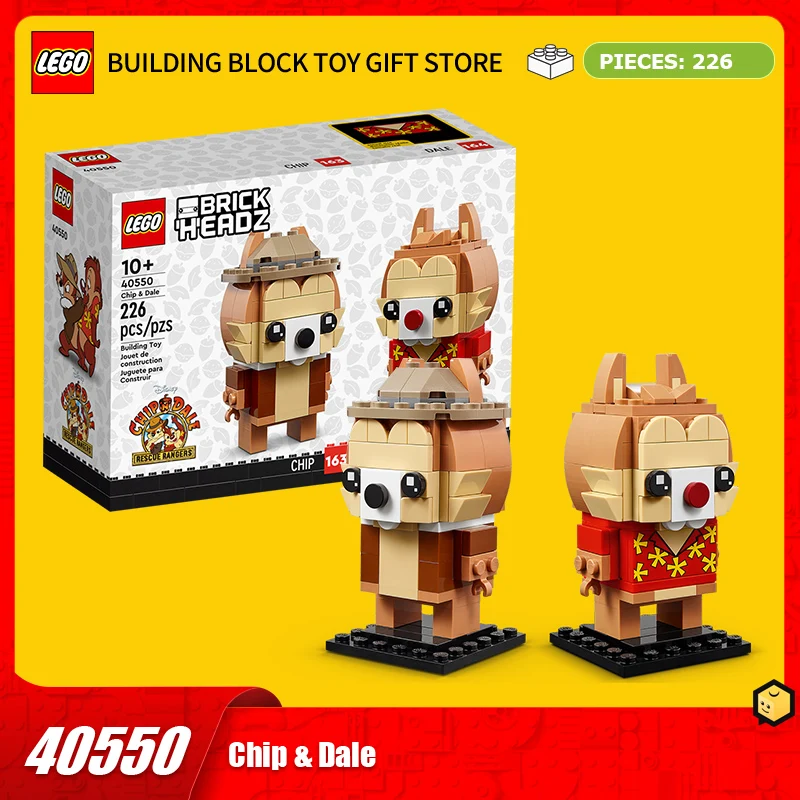 

Серия Lego Block с квадратной головкой LG-40550 Qiqi и Titi, сращивающий блок, игрушки для мальчиков и девочек, подарки