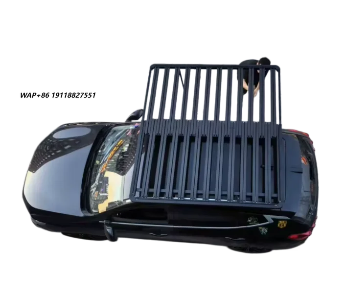 4X4 Parts and Accessories Off-road Exploration Durable Roof Rack Universal Aluminum Alloy Flat Car Roof Platform